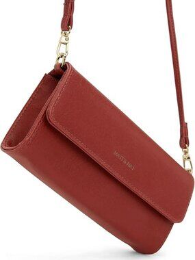 Matt & Nat | Crossbody Purse Handbag | Pink | Faux Leather